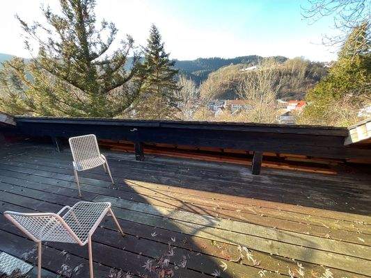 Terrasse mit Ausblick
