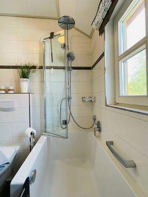 kombinierte Duschwanne