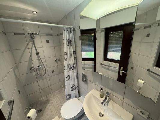 Duschbad im Erdgeschoss