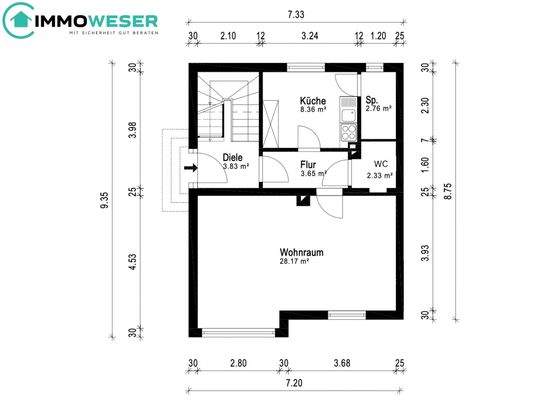 36 Grundriss EG - DHH Nr. 5a