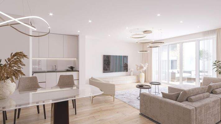 Visualisierung Wohnzimmer