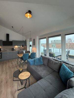 Wohn-Essbereich mit Terrasse