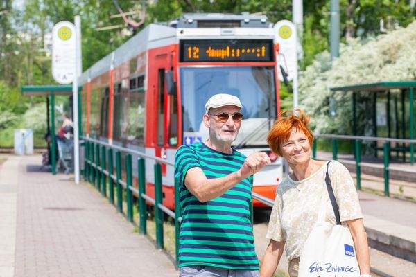 Endhaltestelle Trotha