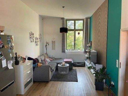 Wohnzimmer/Küche Wohnung im OG (2)