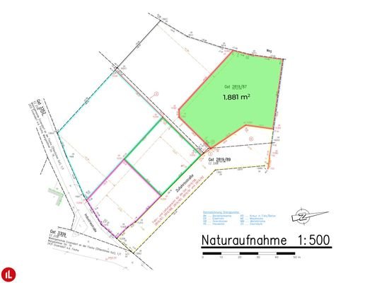 Plan Industriegrundstück