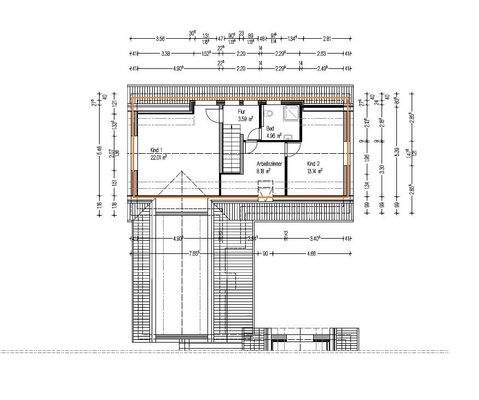 Hinterhaus Dachgeschoss
