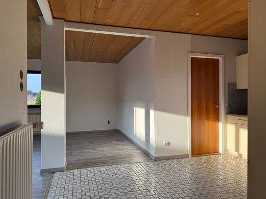 Blick zum Wohnzimmer