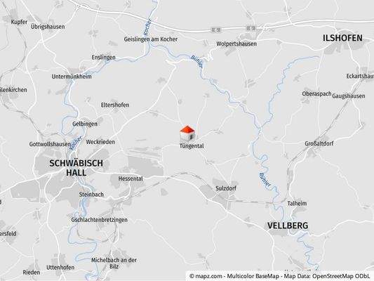 Geolyzer Kartenausschnitt