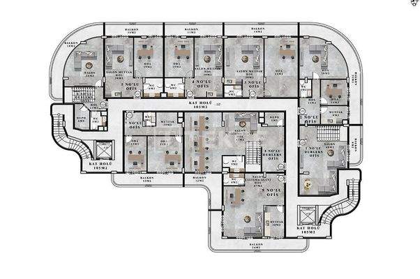 Centrally Located Commercial Properties Near the Beach in Alanya