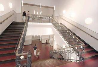 Historisches Treppenhaus im Altbau