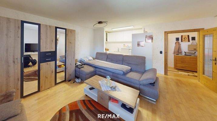 Ötz - Wohnung T4 - Koch- & Wohnbereich