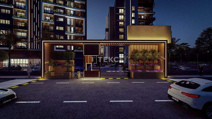 Flats in a Complex with Rich On-Site Facilities in Mersin