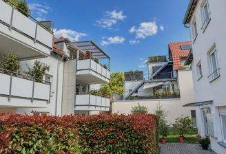 Blick auf den Balkon