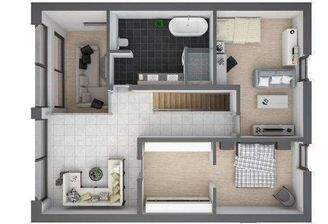 Grundriss OG - Abb. kann Sonderausstatt. enthalten