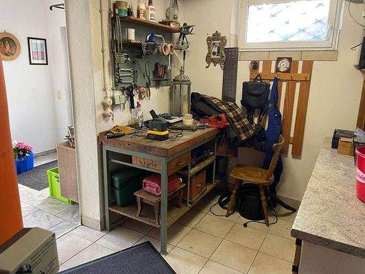 Hobbyraum mit Viessmann-Heizung