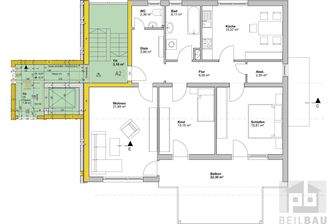 Grundrissplan 1. Obergeschoss