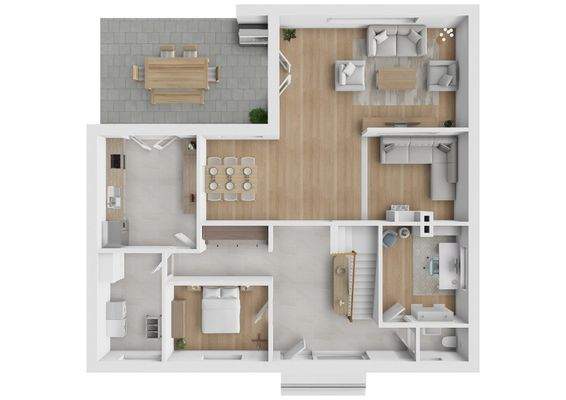 Grundriss Erdgeschoss