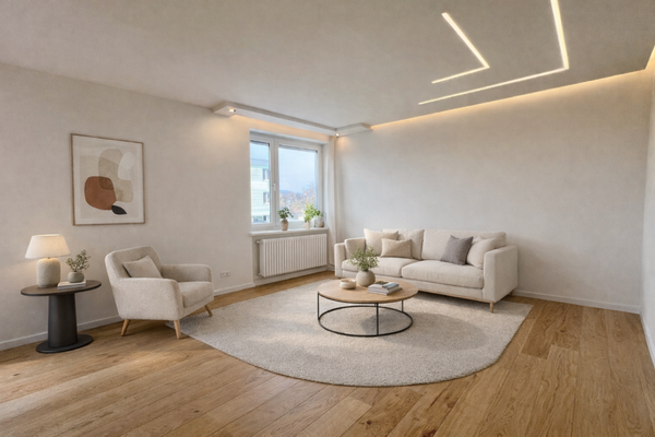 Wohnzimmer  -KI-Einrichtungsvorschlag-