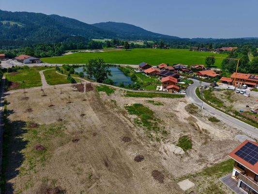 Grundstück mit Blick zum Breitenstein