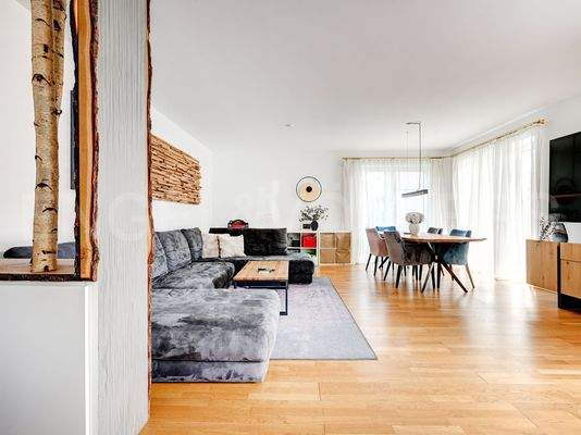 Wohn-Esszimmer Wohnung 1