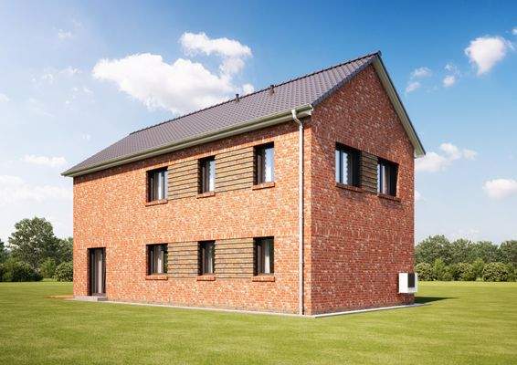 Detail-Außenansicht Nord/Ost Haus Nr. 3