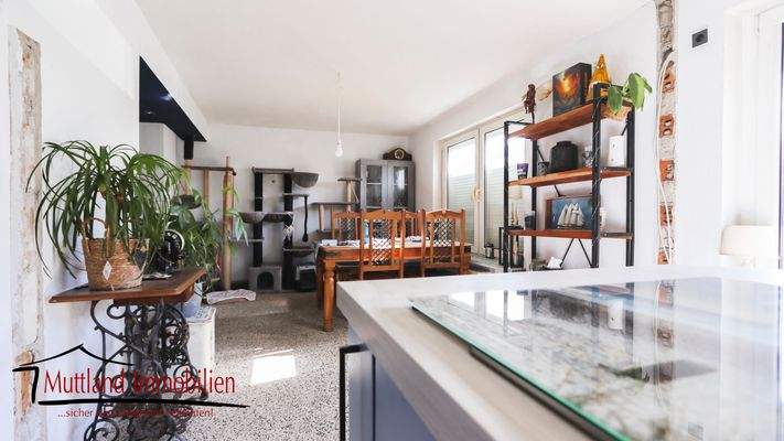 Blick zum Essbereich