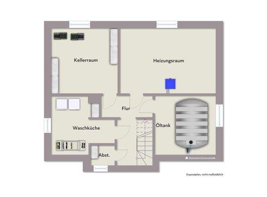 Grundriss Kellergeschoss