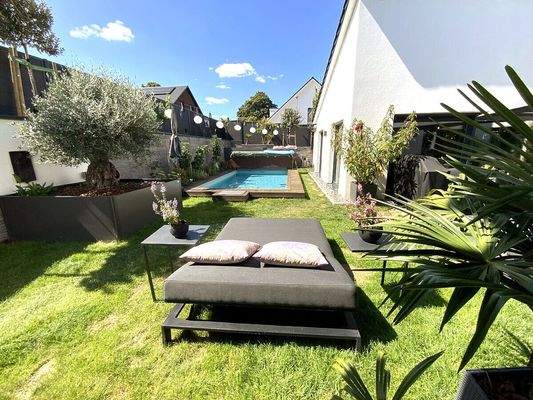 Aussicht vom Elternschlafzimmer