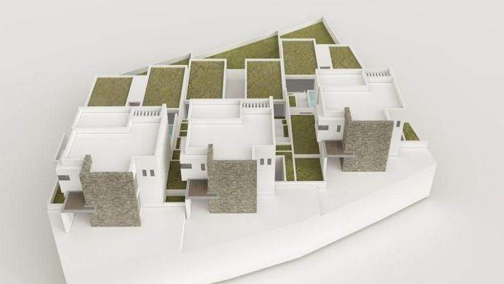 Kreta, Plaka: 3 Grundstücke mit Meerblick und Baugenehmigungen bei Elounda zu verkaufen