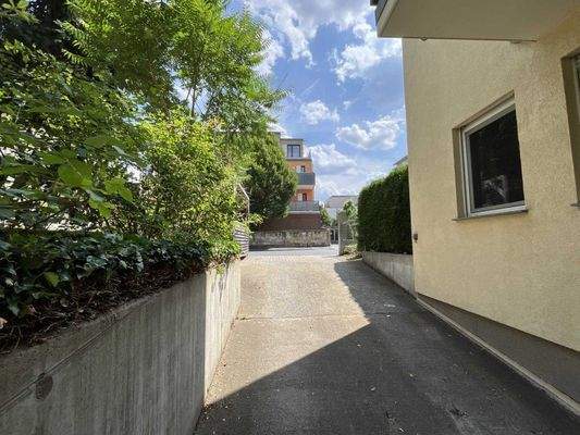 Zufahrt zur Tiefgarage