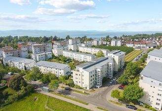 Hausansicht mit Umgebungsbebauung
