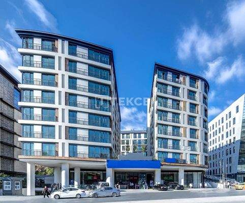 Properties in a Secured Complex with Pool in Beyoğlu İstanbul