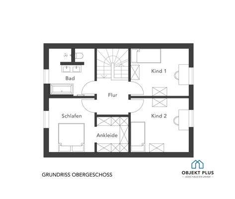 Grundriss Obergeschoss