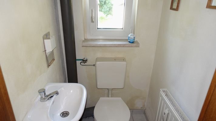 Gäste WC Treppenhaus