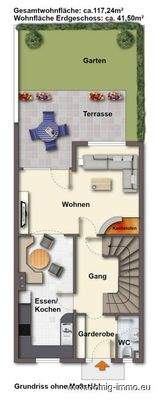 Grundriss EG ohne Maßstab