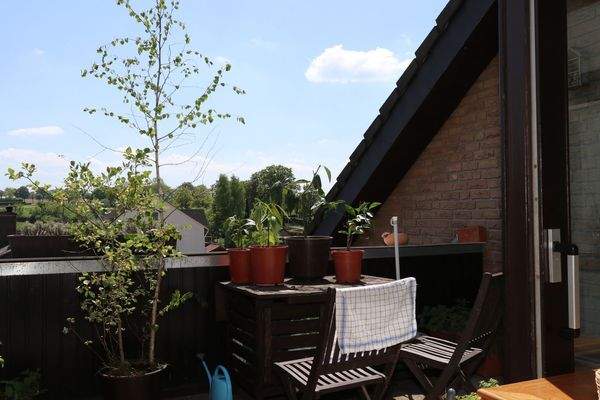 Dachloggia im Süden