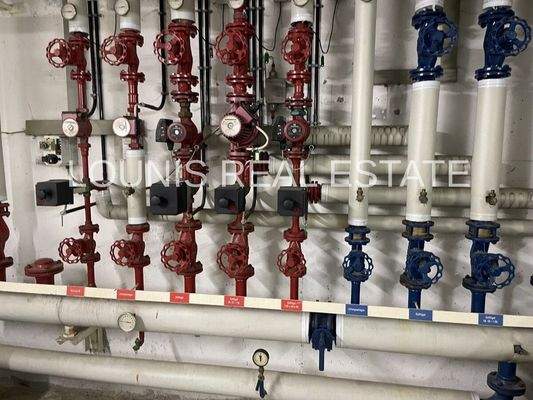 Technikraum gepflegte Details 