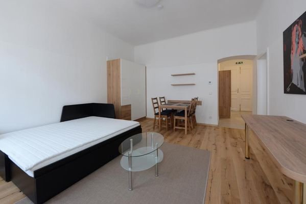 Wohn-/Schlafraum / bed sitting room