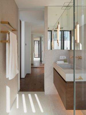 Bathroom in villa in Portals 4