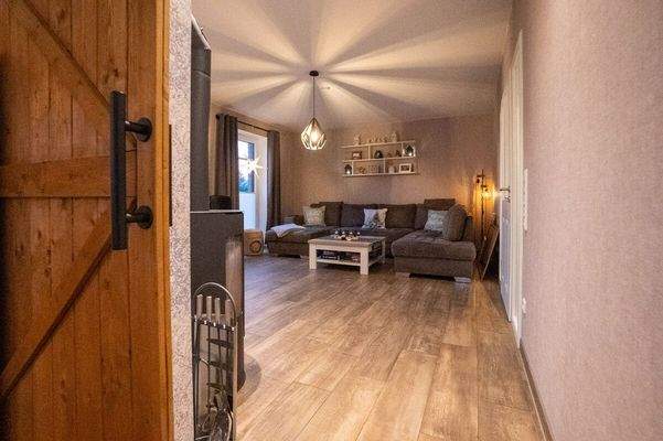 Blick in das Wohnzimmer