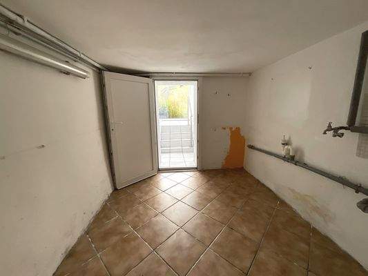 Tür zum Wintergarten