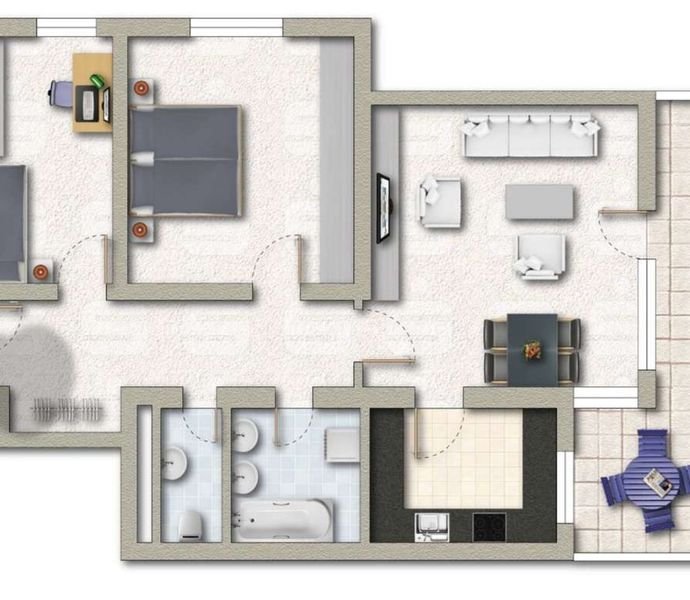 Objektbeschreibung: ... - Vermietung 3-Zimmer-Wohnungen