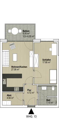 Bremen_Osterholzer Heerstraße-Wohnungen - Grundris