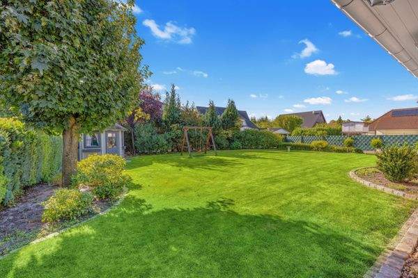 Garten und Gartenhaus