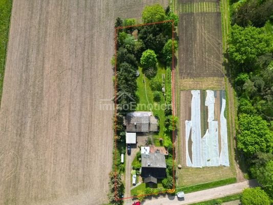 Drohnenaufnahmen der Liegenschaft