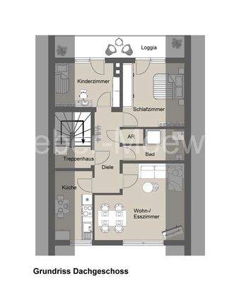 3464 Grundriss Dachgeschoss