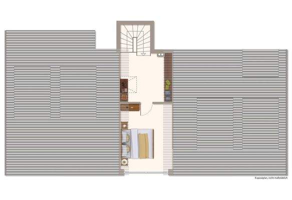 Grundriss Spitzboden 