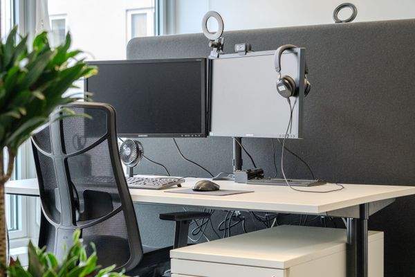 Detailaufnahme Arbeitsplatz