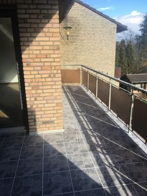 Loggia im Obergeschoss