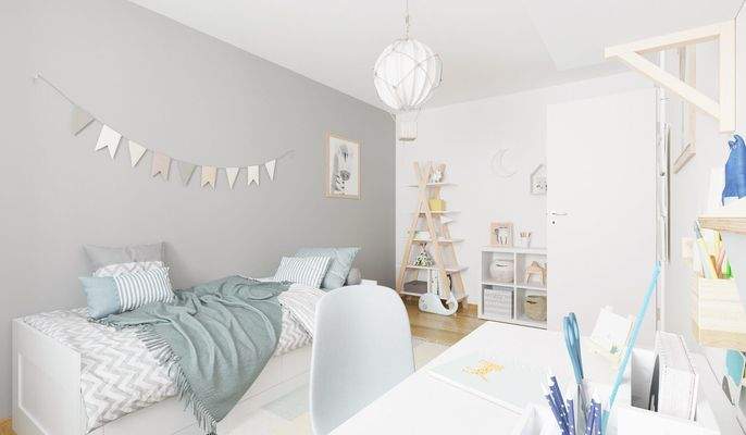 Ein Kinderzimmer zum wohlfühlen